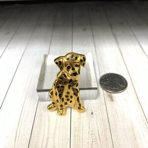 Anne Klein Dalmatian Brooch